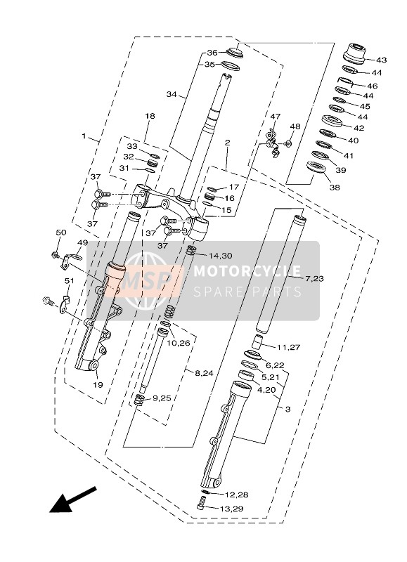 Yamaha NMAX 150 2017 Steering for a 2017 Yamaha NMAX 150